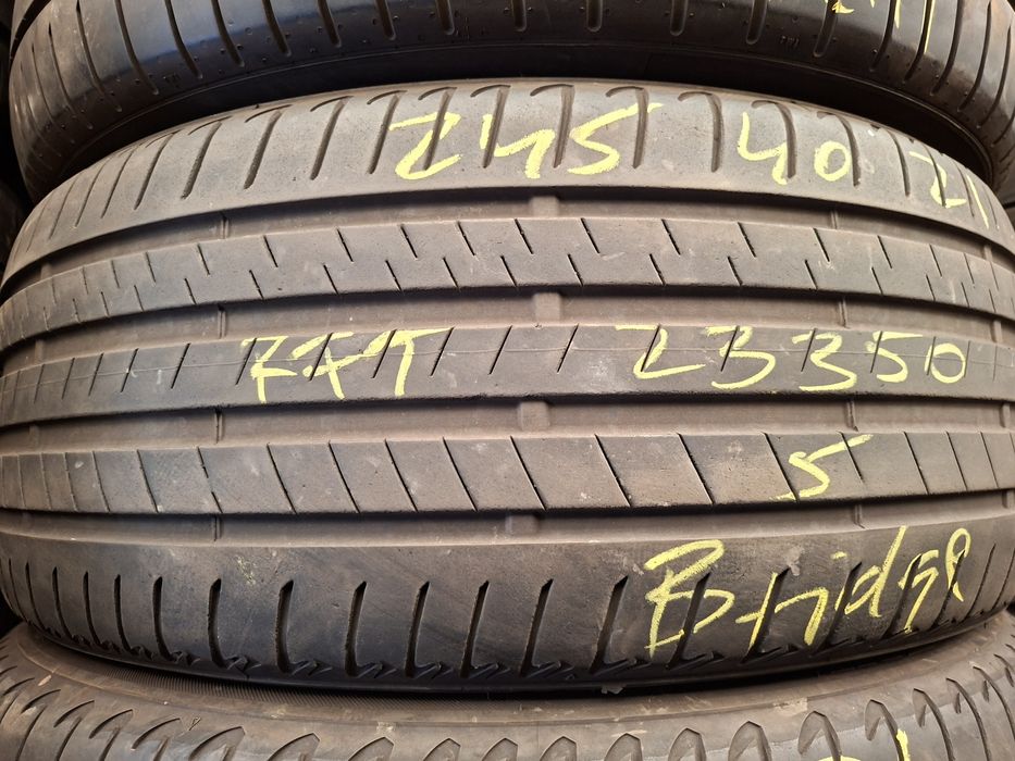 2 anvelope 245/40 R21 Bridgestone RFT 2023