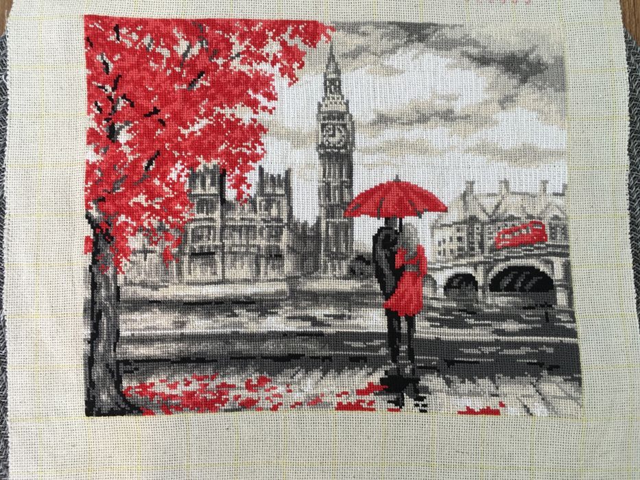 Гоблен «Лондон». Ръчна изработка