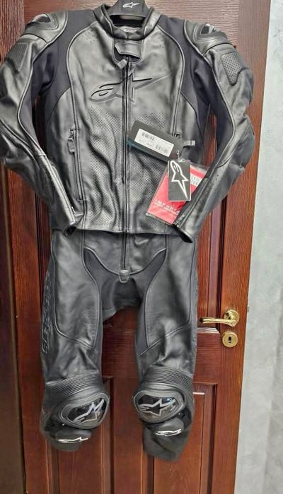 Alpinestars GP Plus V3 Graphite Leather мото екип