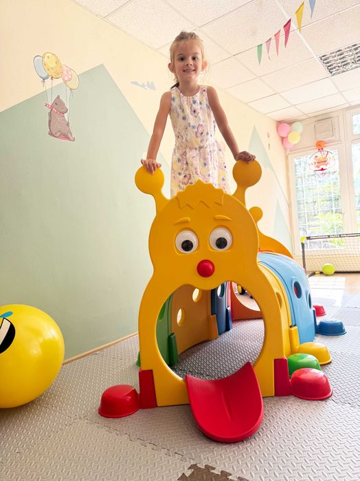 Тунел Гъсеница за игра на открито и закрито