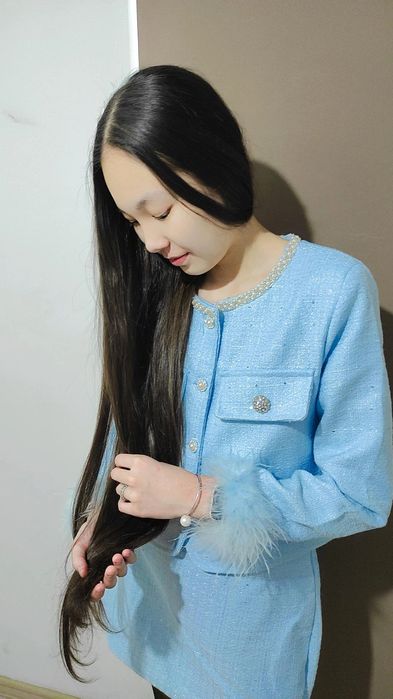 Твидовый костюм для девочки-подростка