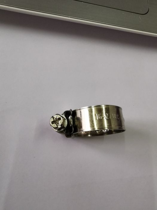 Coliere inox cu surub.Coliere furtun banda lata 12mm.Pret/set-10 buc