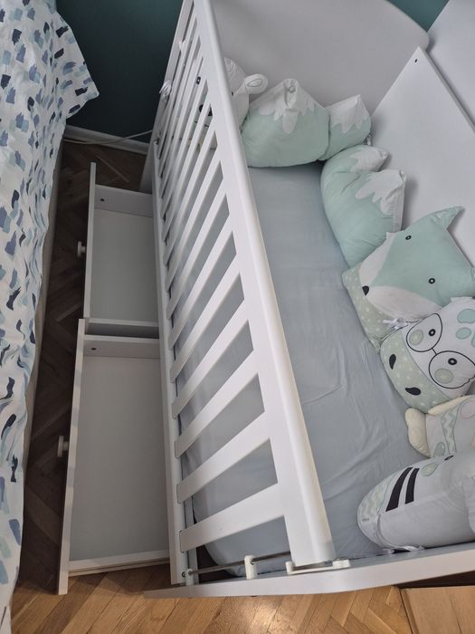 Бебешка кошара+нов двулицев матрак YATASH