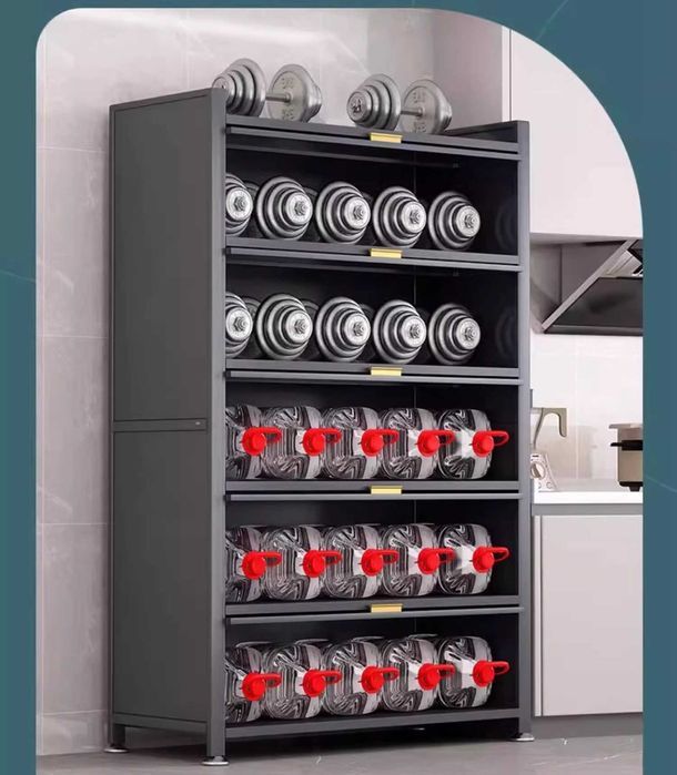 Экологичный металлический шкаф для посуды/Шкаф с прозрачными дверцами