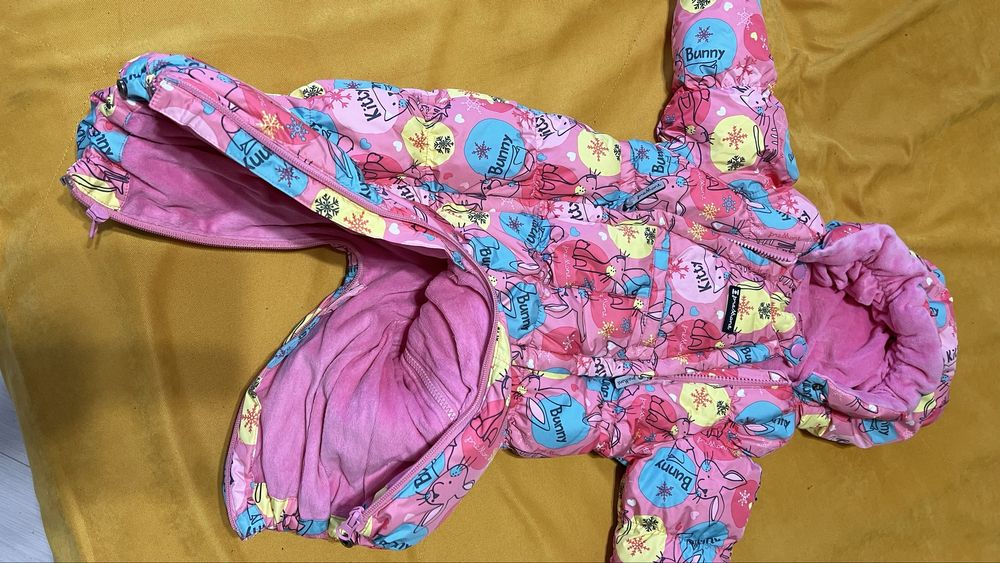 Зимний комбенизон на девочку