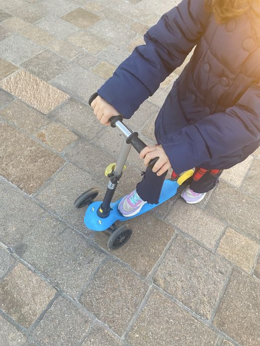 Trotineta Decathlon albastra pt copii