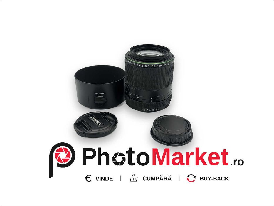 Pentax HDDA 55-300mm ED PLM WR RE -  Factura si garantie!