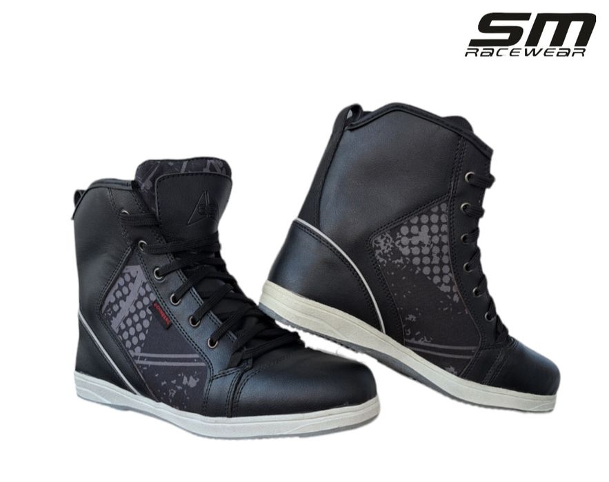 Ghete moto SM Racewear Sneak marimi 42, 43, 44, 45, 46. Produs NOU!!!