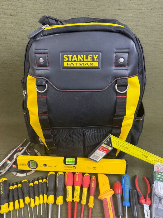 Пълен професионален комплект инструменти + раница Stanley FATMAX