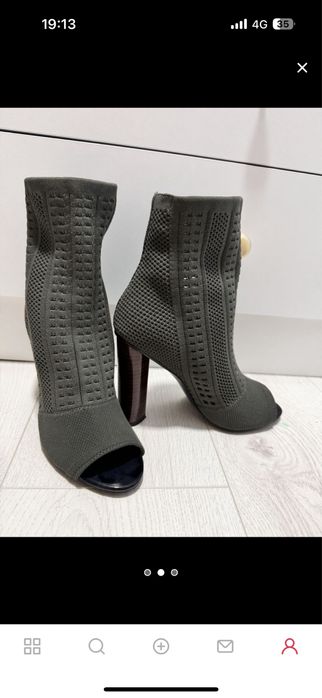 Новые ботильоны, на удобном каблуке