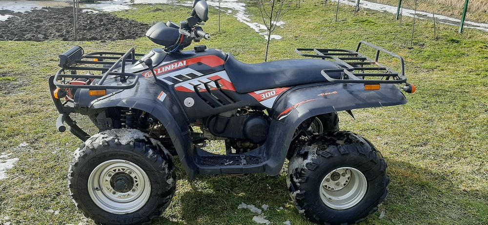 Vând atv linhai 300cc 4x4