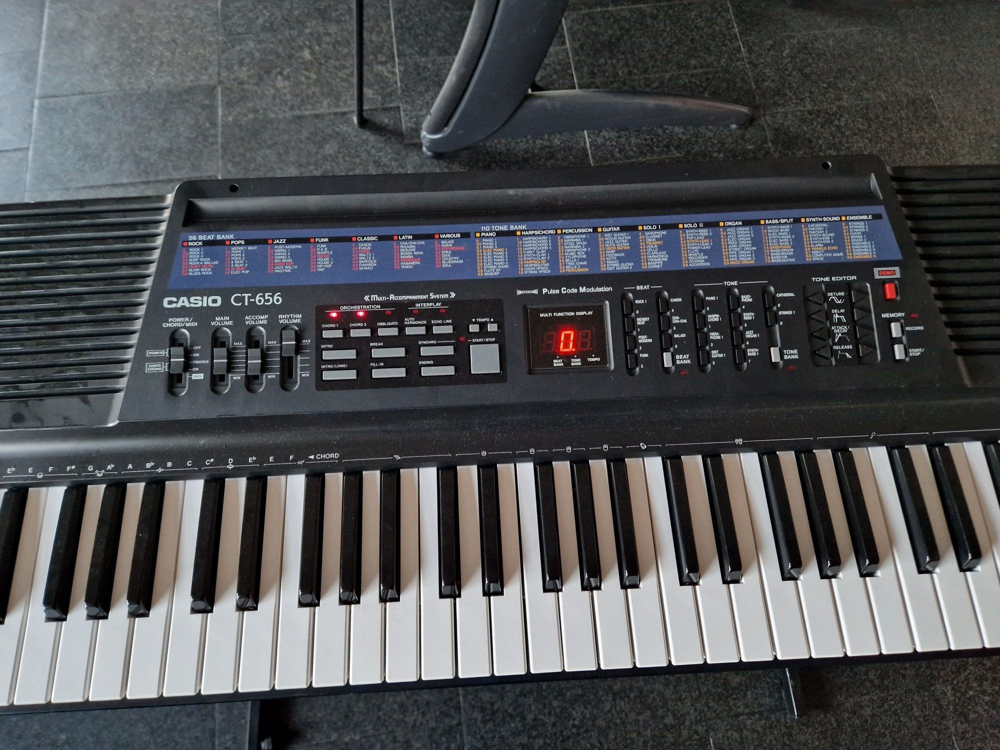 Casio ct 656 price hotsell