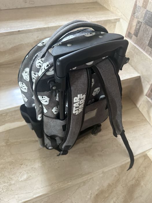 Ghiozdan Star Wars cu roti