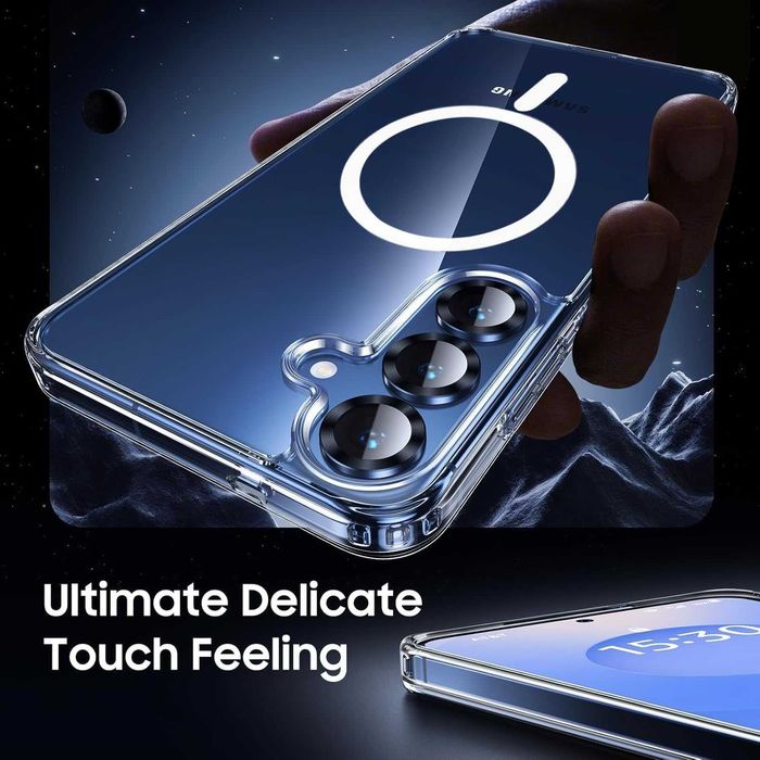 Акрилен Калъф MagSafe за Galaxy S26 Ultra, Galaxy S26, S26 Plus, S25 Ultra, Galaxy S25