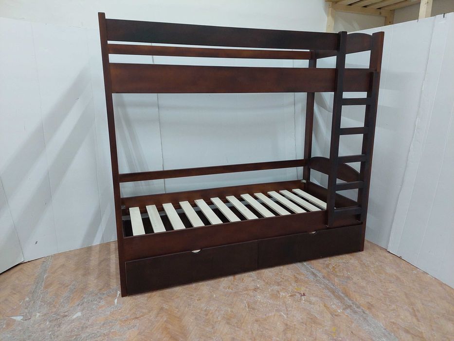 TRANSPORT GRATUIT.Pat etajat lemn masiv.Cod 2005E