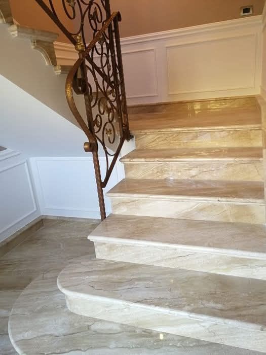 Montaj Marmură Travertin Granit