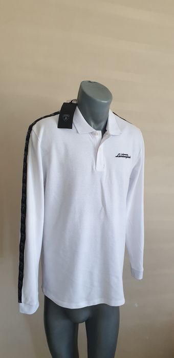 Lamborghini Italy Pique Cotton / S НОВО! ОРИГИНАЛ! Мъжка Поло Блуза !