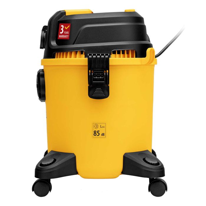 Строителна прахосмукачка EVC20, 1400 W, резервоар 20 л, маркуч 3 м, букса с автосинхр.// Denzel - 282027