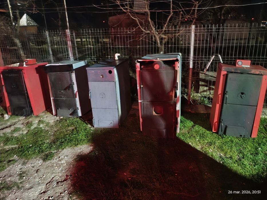 Centrale fontă 18-45 kw lemn cocs petrolier