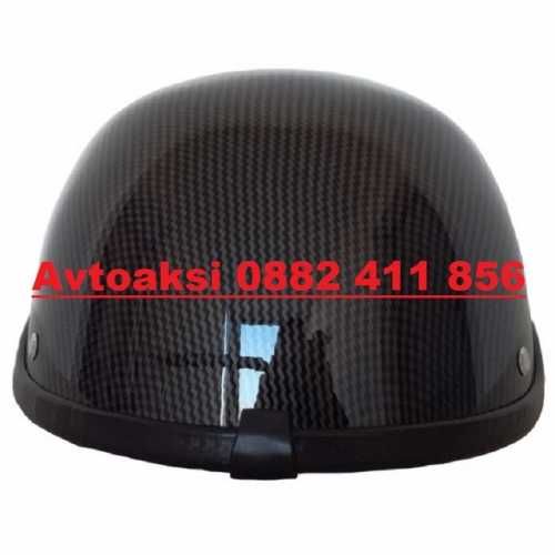 Каска за мотор тип канче/чопър- 2498