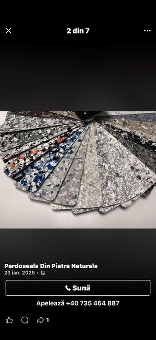 Pardoseala epoxidica , pardoseli industriale, Full Flake