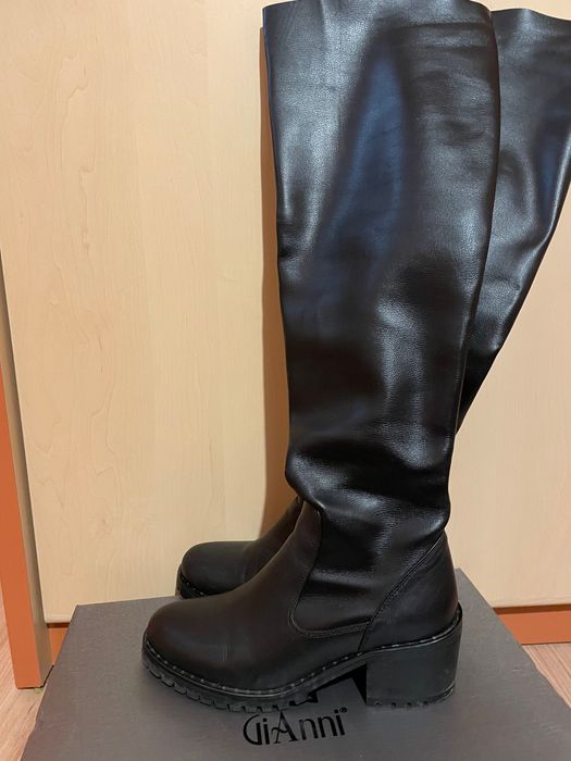 ботуши от естествена кожа Gianni