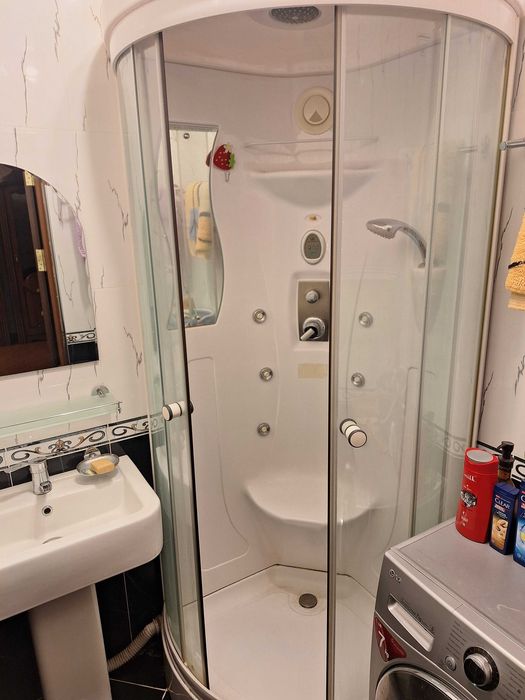 Душевая кабина APPOLLO TS-85 с гидромассажем, размер 85х85х220