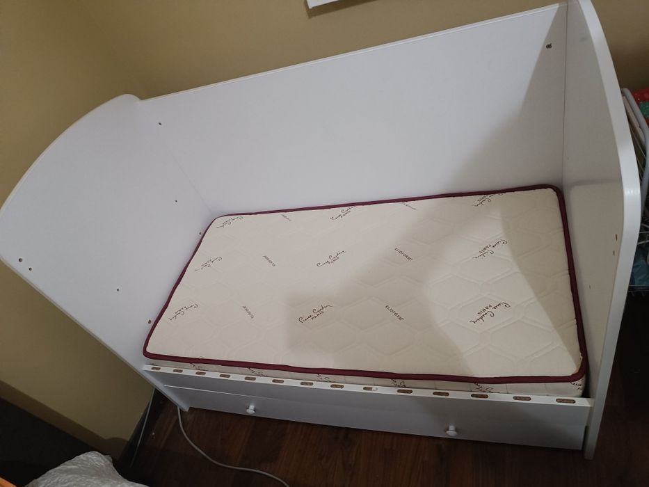 Бебешко легло + матрак Pierre Carden 60 х 120 см