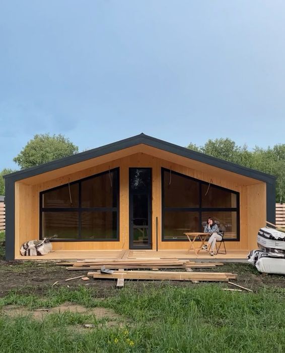 Construim case și cabane din lemn