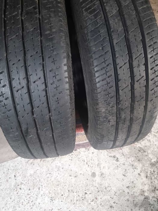2 anvelope Continental 195/65 R16C cu jante tablă Opel Vivaro