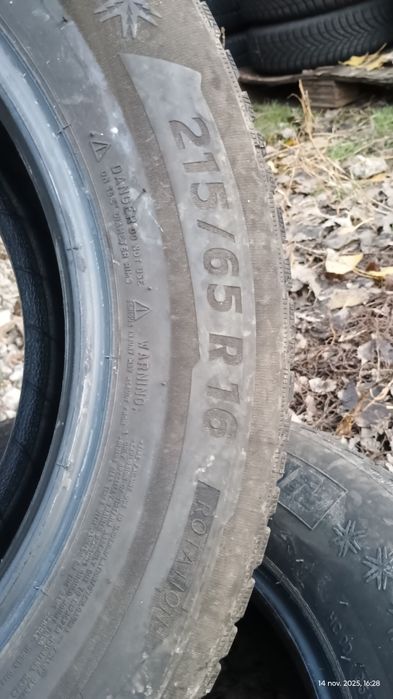 2x Anvelope Iarna 215 65 R16  Michelin Alpin 5