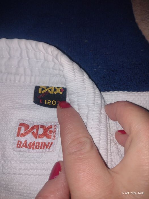 Costume de karate, judo.