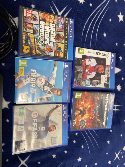 Ps 4 cu 5 jocuri