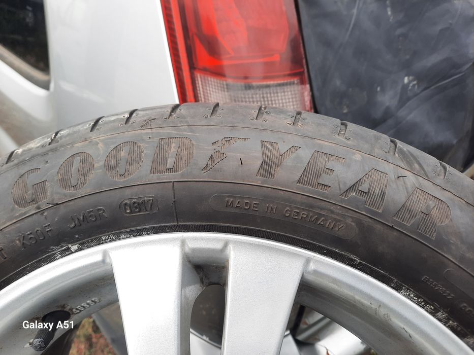 Ляти джанти с гуми. Мерцедес 5×112,16цола