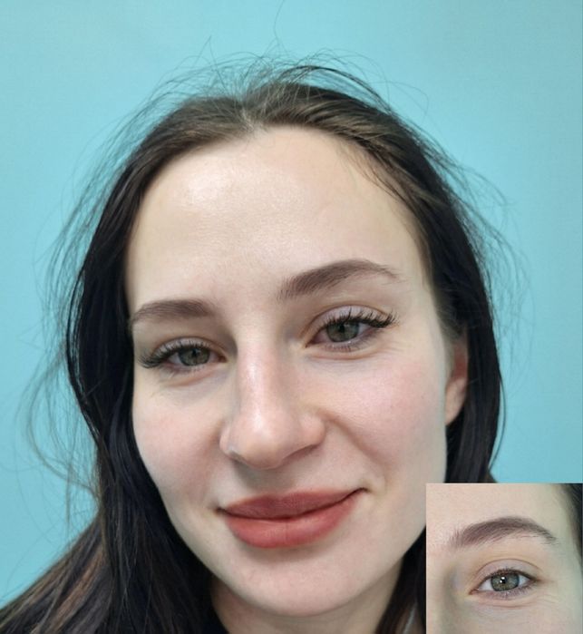 LED и обычное наращивание, ламинирование ресниц