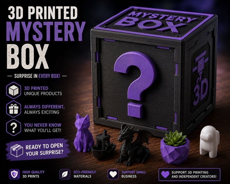 3d printed mistery box