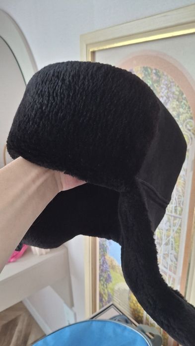 Шапка ушанка бобровая