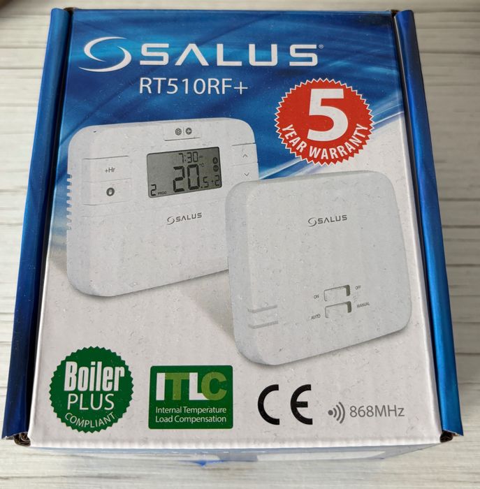 Termostat fără fir SALUS RT510RF+