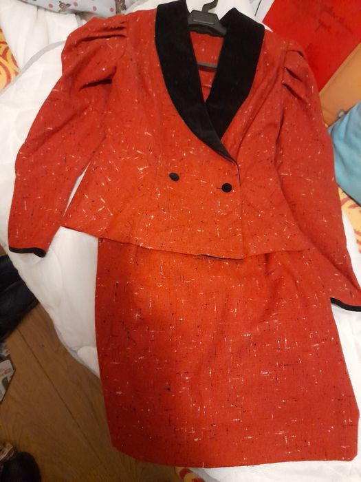 Costum damă deux- piece stofă