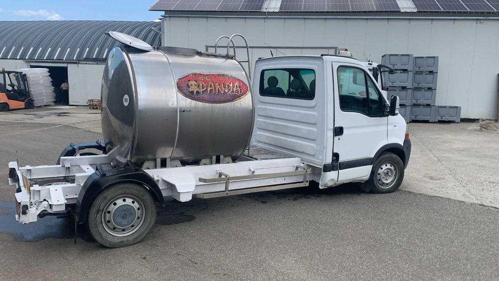 Renault cisterna inox alimente vin, lapte, ulei, apa - ITP valabil