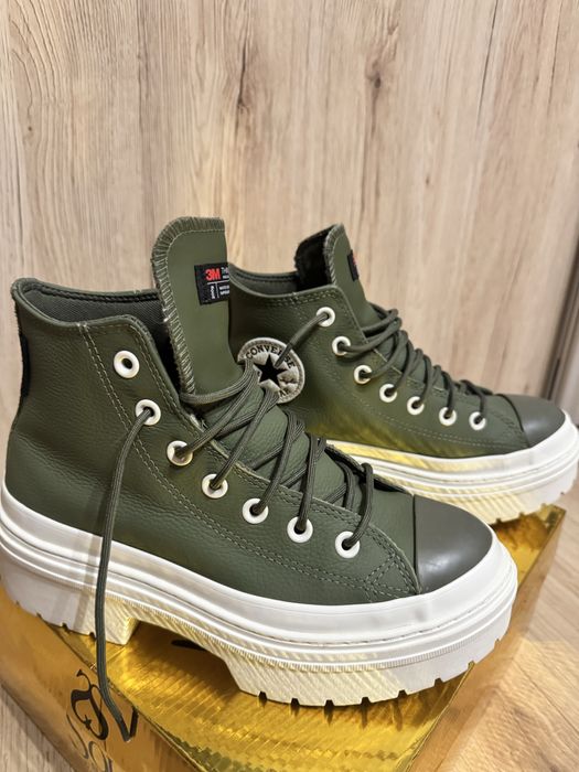 Vand tenisi impermeabili Coverse kaki