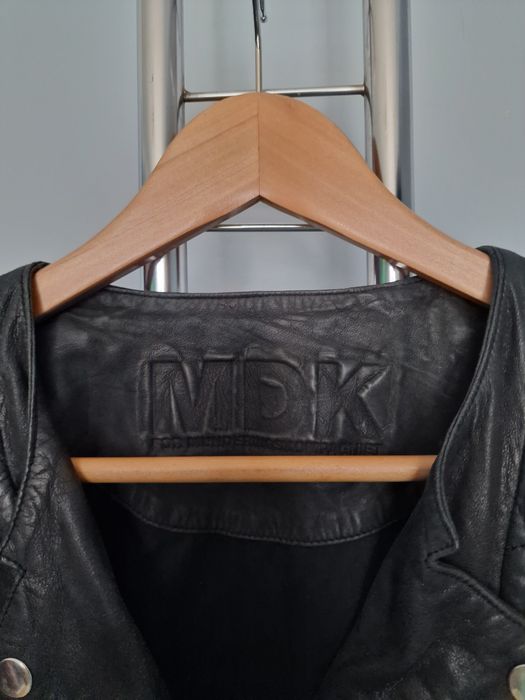 Страхотно дамско кожено  яке MDK  размер 38 , естествена кожа