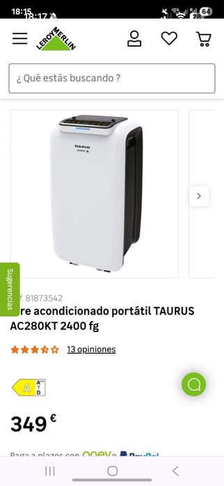 Aer conditionat portabil 9000btu