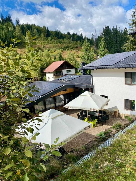 Pensiune de lux, 9 camere in Vatra Dornei (la padure, teren si gradina