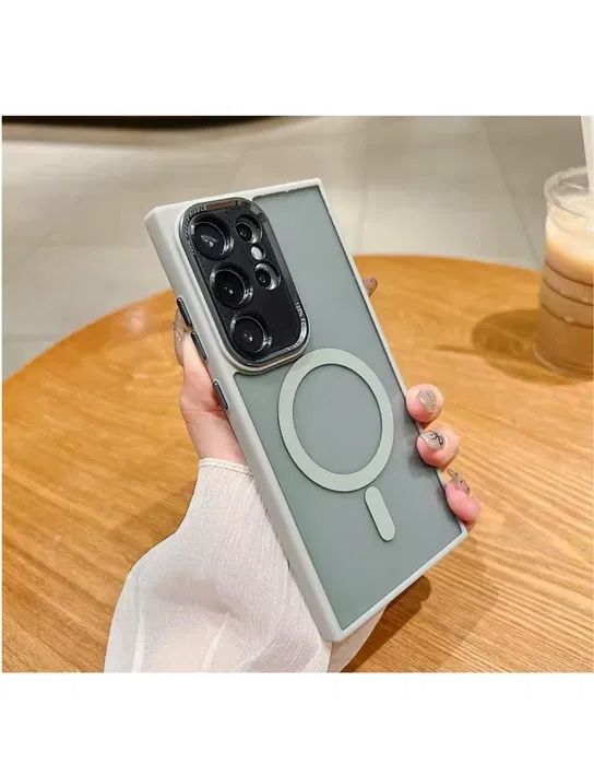 Husa Folie PC Fashio Magsafe Samsung S24 S25 PLUS ULTRA S23 PLUS ULTRA