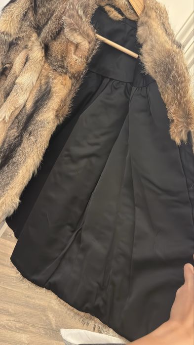 Haina de blana naturala vulpe