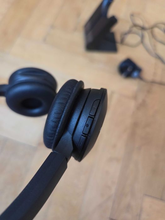Casti JABRA Evolve 65 UC, Bluetooth, On-Ear, Microfon, Noise Cancelling, negru