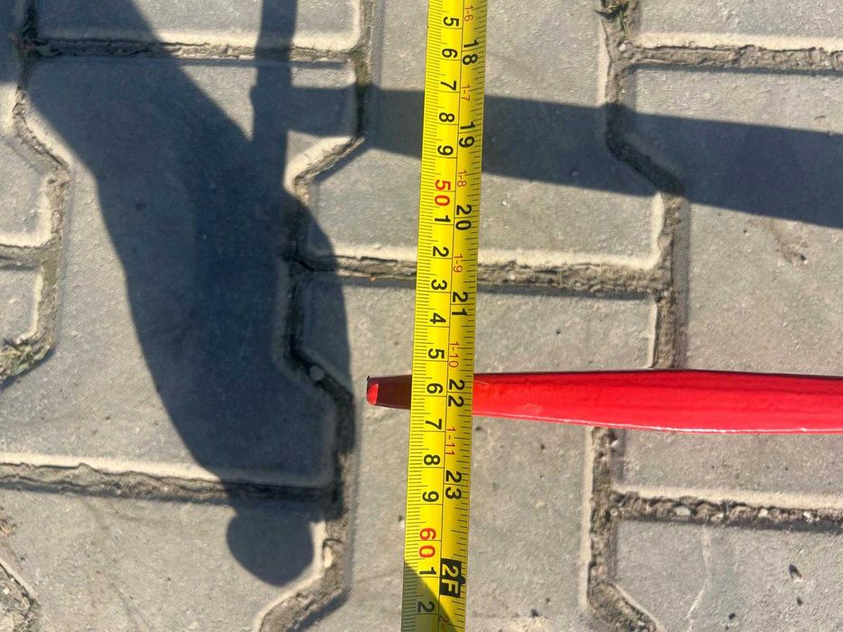 Furca baloti - 3 dinti , 55 cm intre dinti  (Noua)