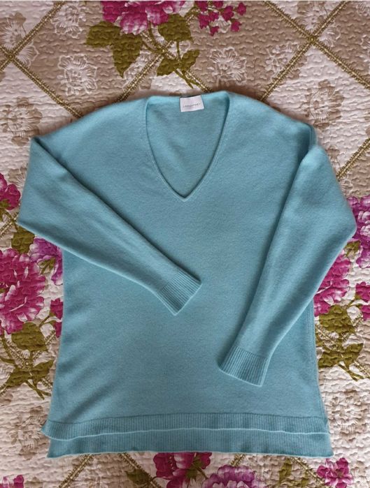 Pulover casmir albastru Lodenfrey