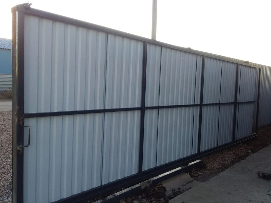 Ворота откатные от 450000тенге